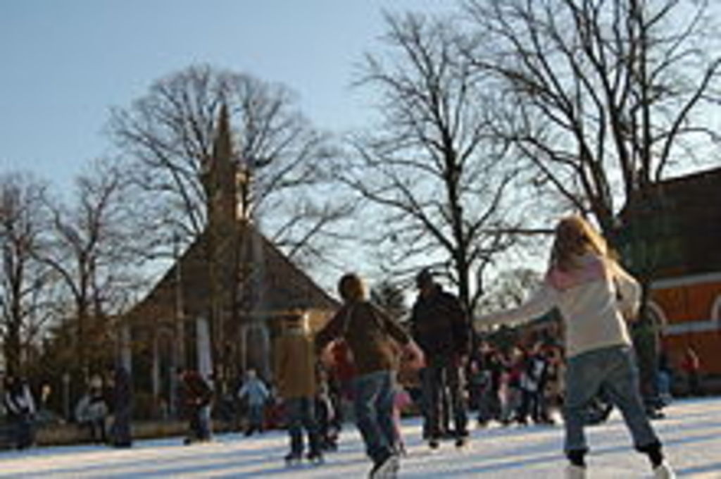 Ice skating (Frederiksberg Runddel - Copenhagen)