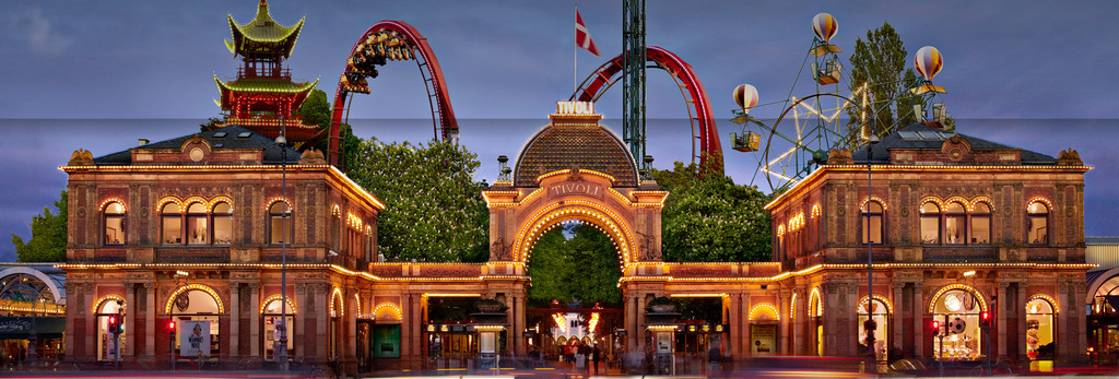 Tivoli - summer - Copenhagen