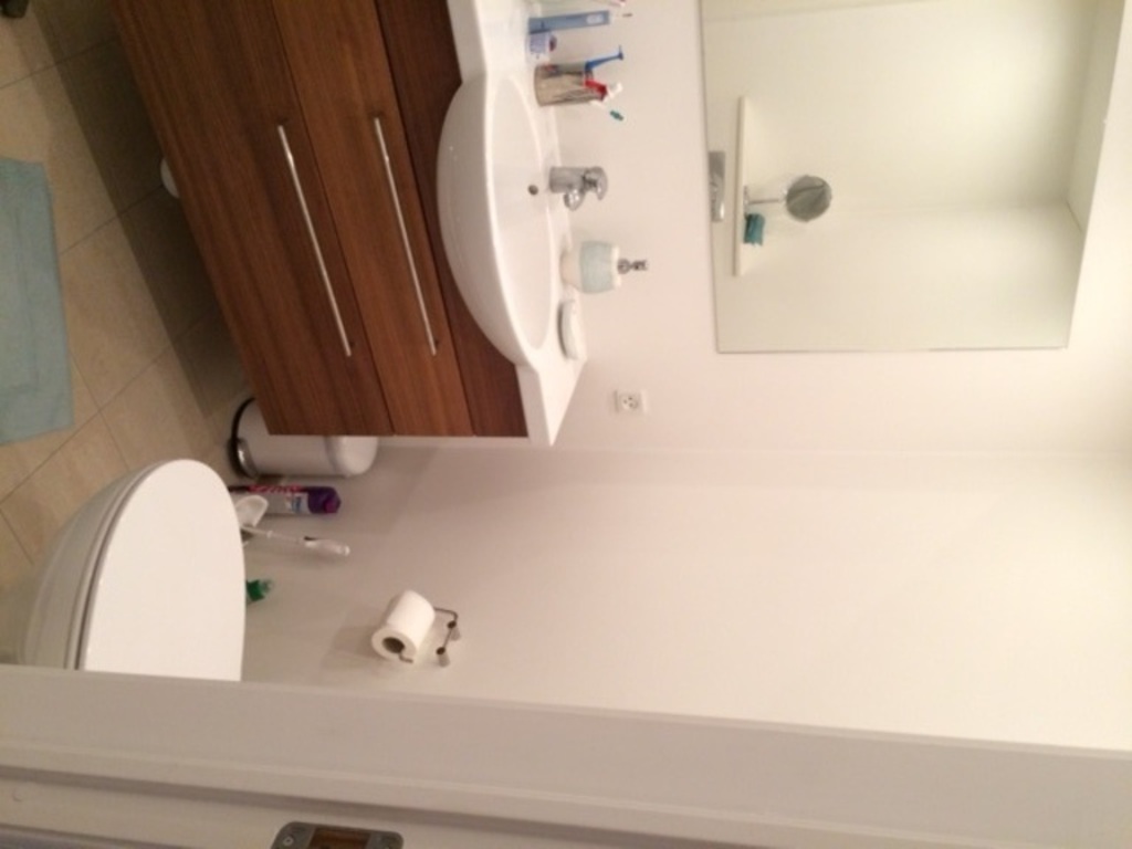 Bathroom - sink and toilet