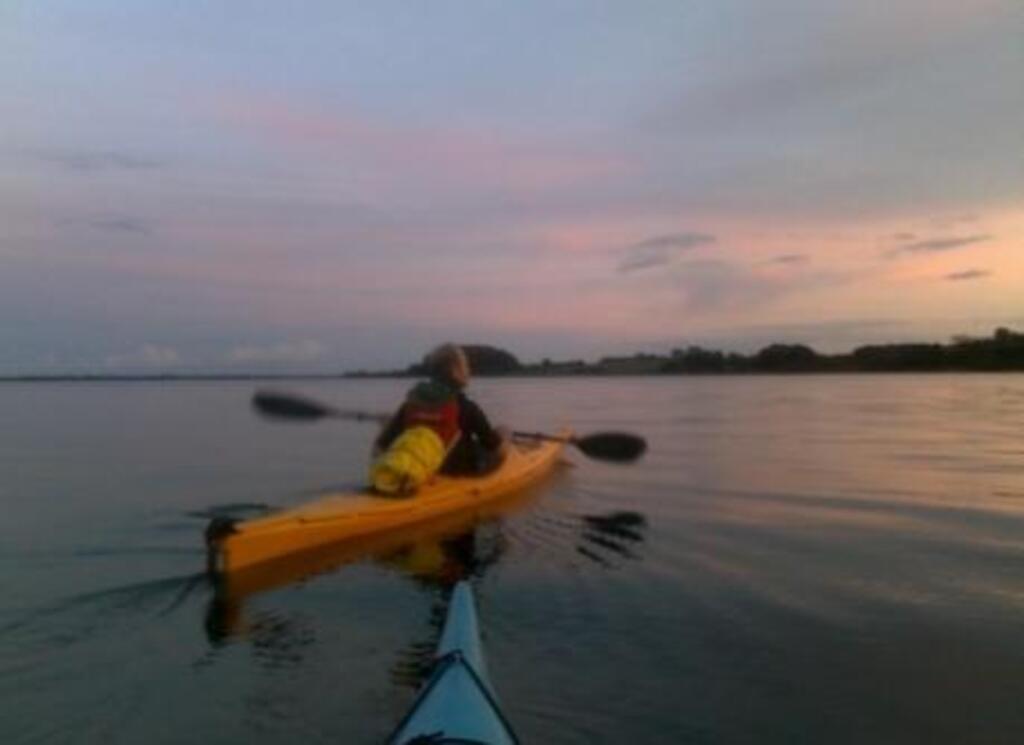 Two kayaks and equipment for free use