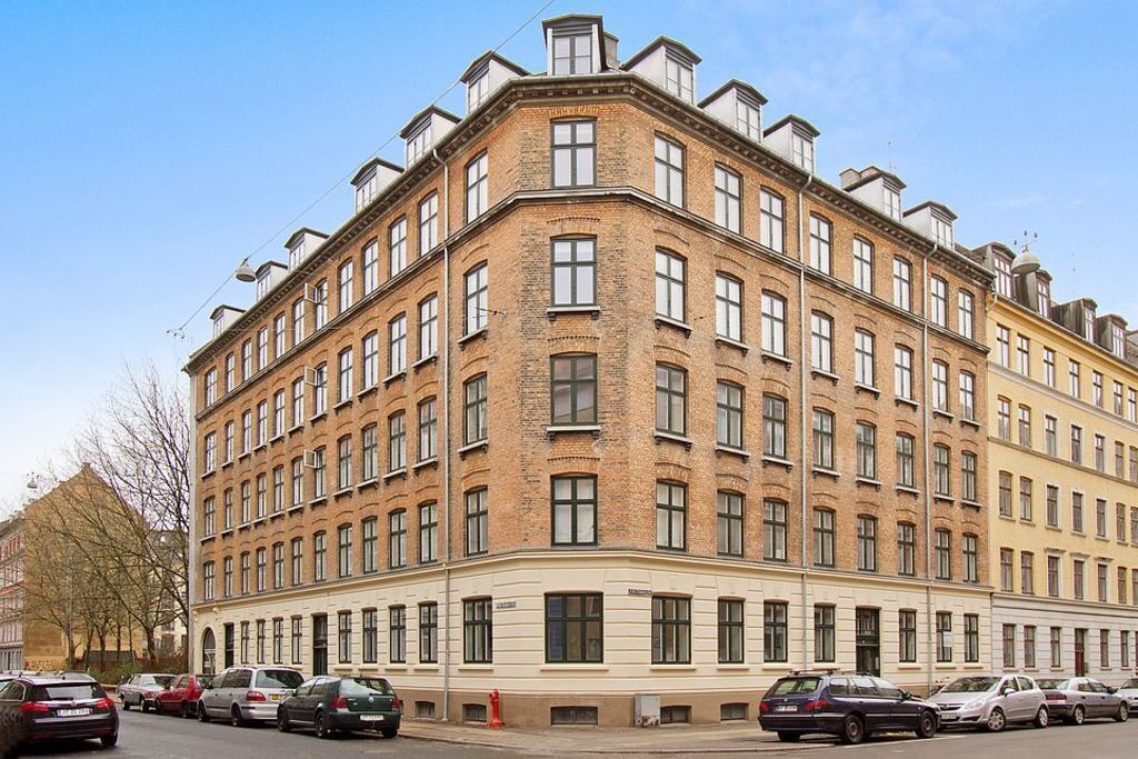 Our house seen from street level. We live on 5. th floor.