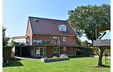 The house seen from the garden