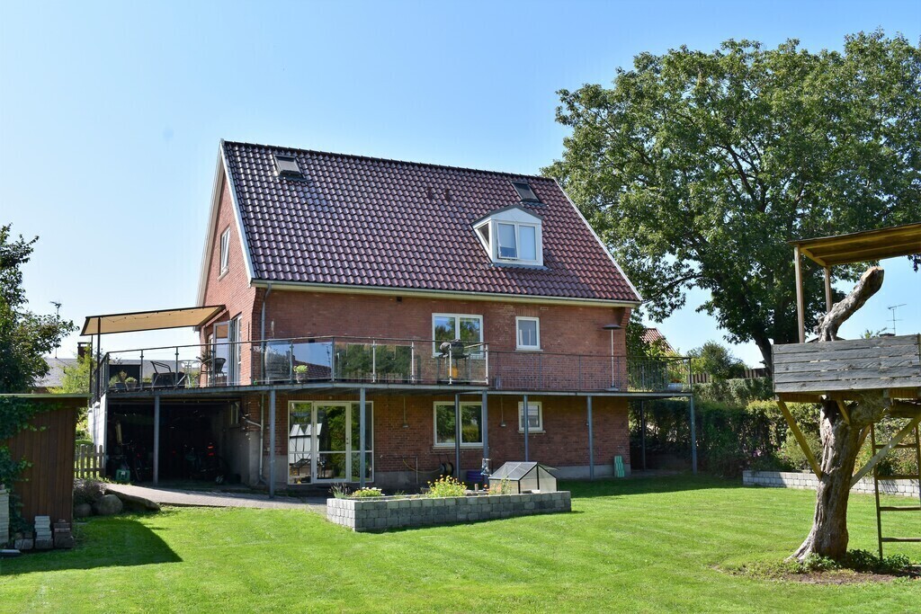 The house seen from the garden