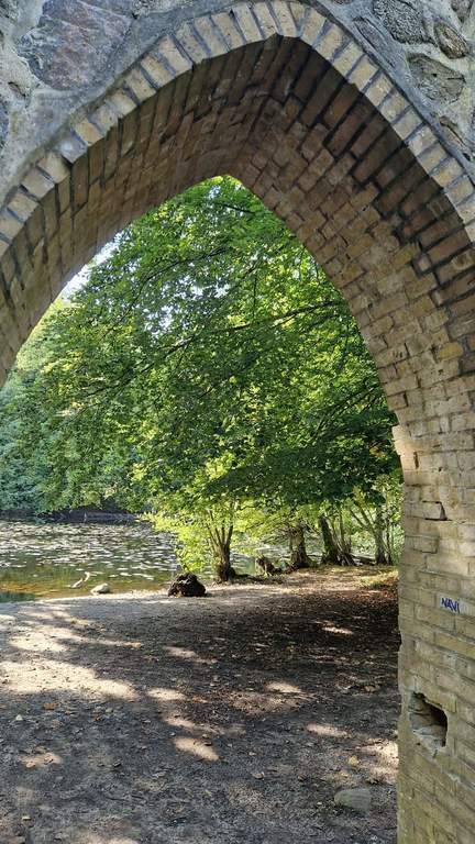 Small ruin in the forest nearby (500 m)