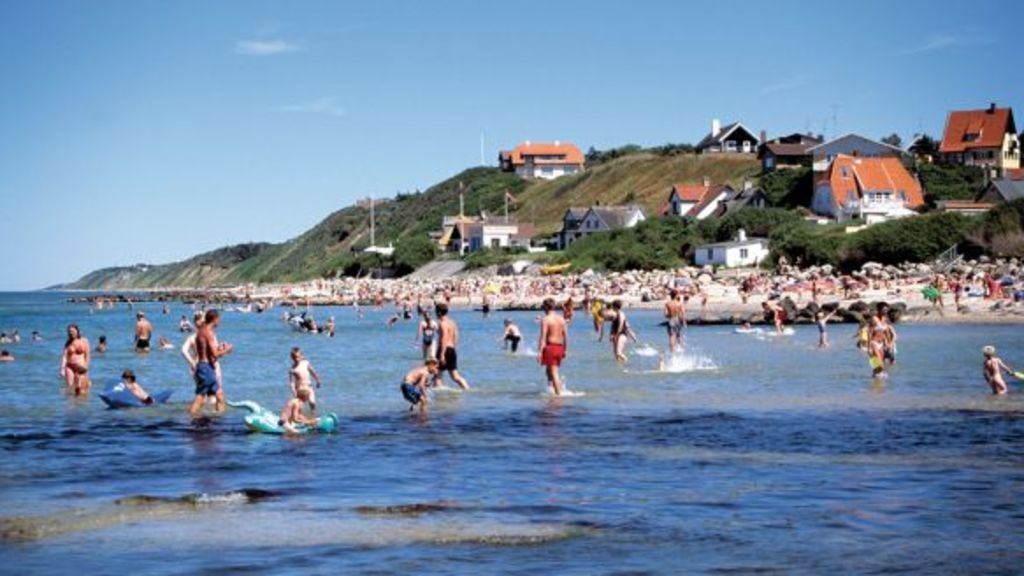 The beach at Tisvildeleje (30 min by car or train)