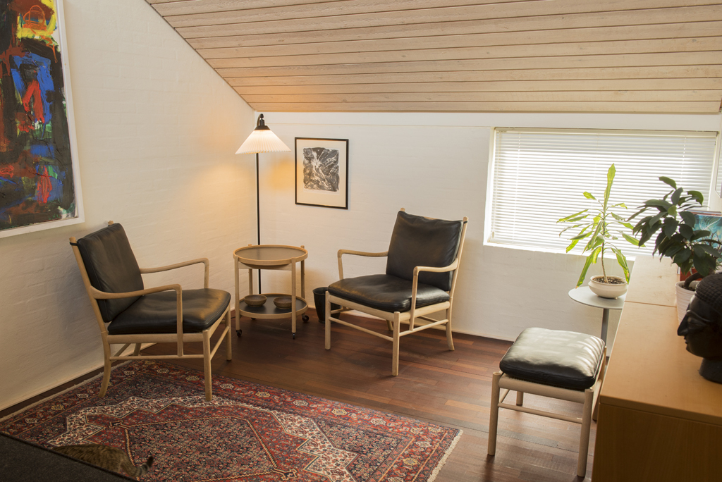 One of three rooms with sofa bed