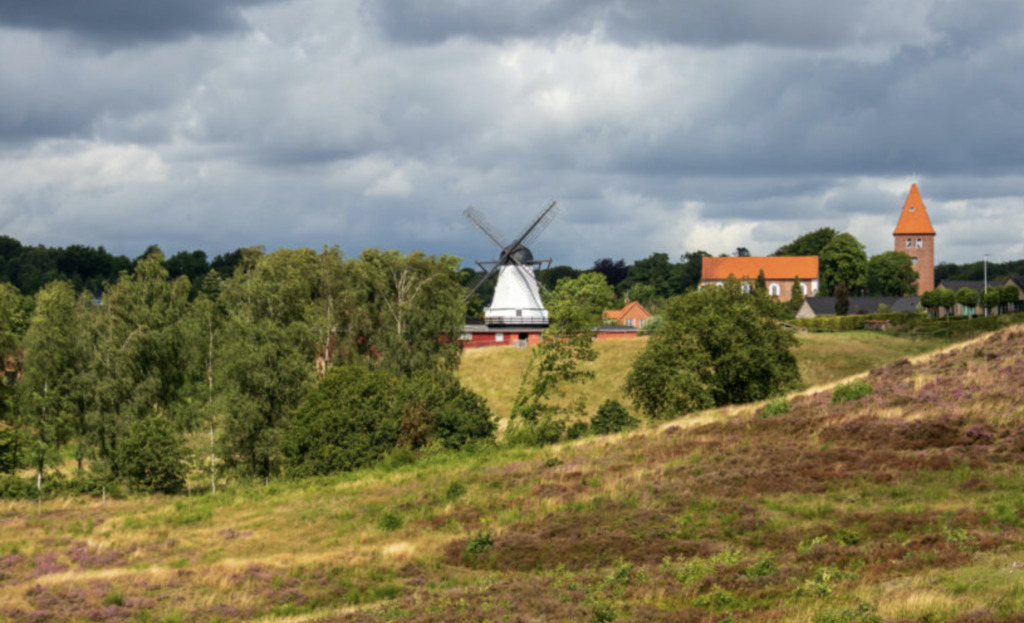 The Old Mill museum in Gammel Rye