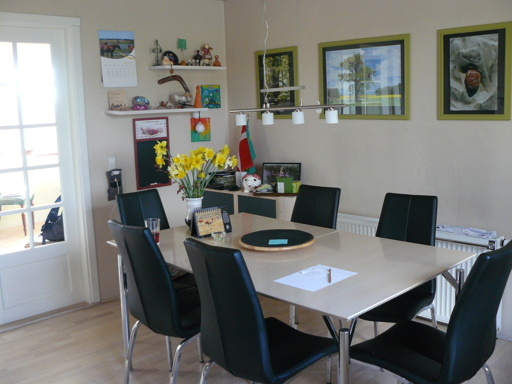 Kitchen and dining room