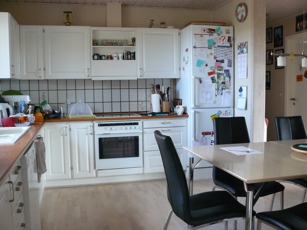 Kitchen and dining room
