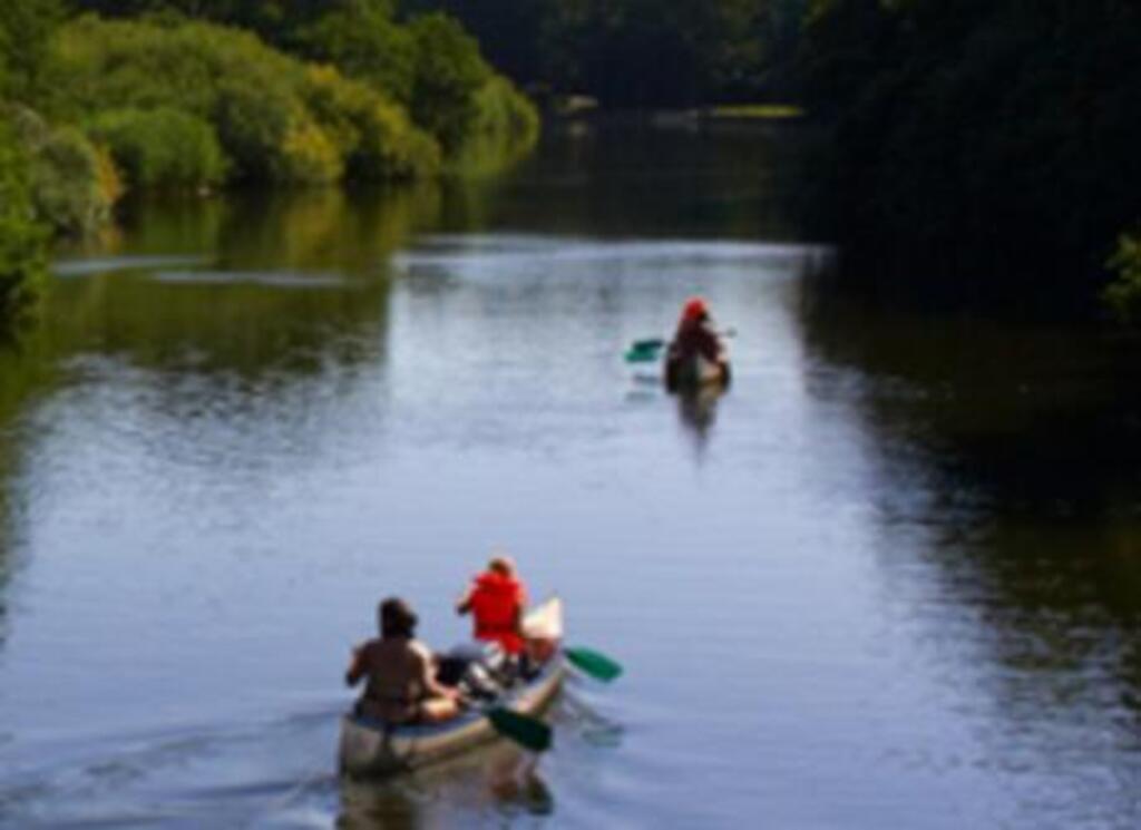 Canoes 2 km from our home
