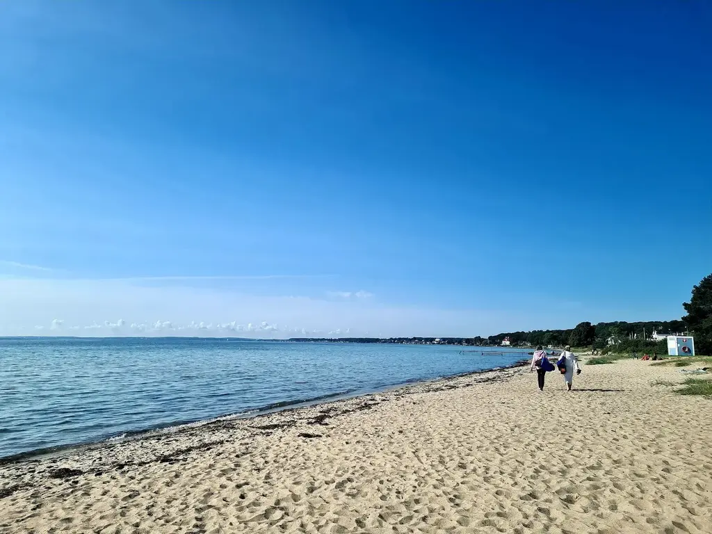 Rungsted Beach, one of many nearby beaches