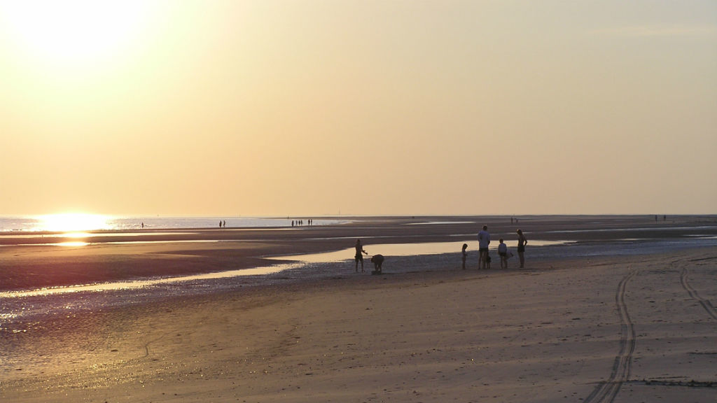 Fanoe Island Beach, 30 minutes with bike and ferry