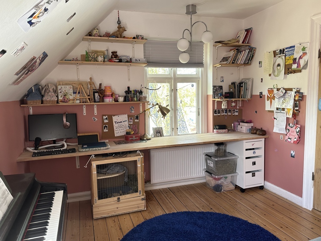 Teenage girl bedroom