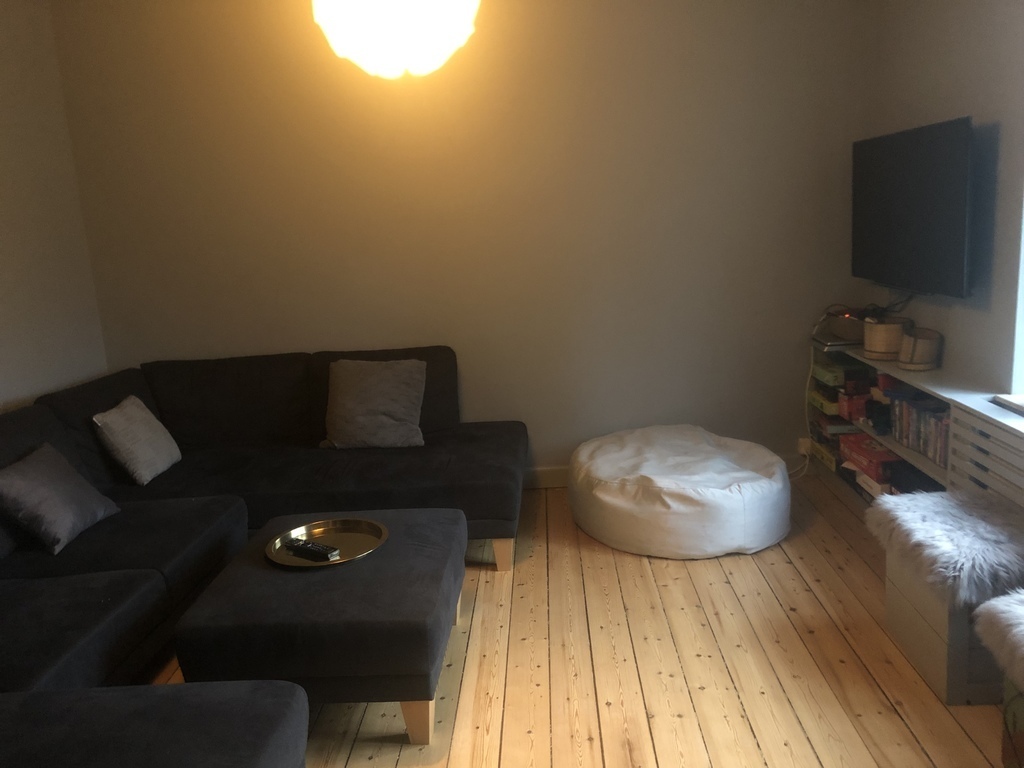 Living room with tv