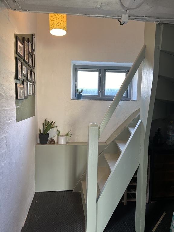 Basement staircase