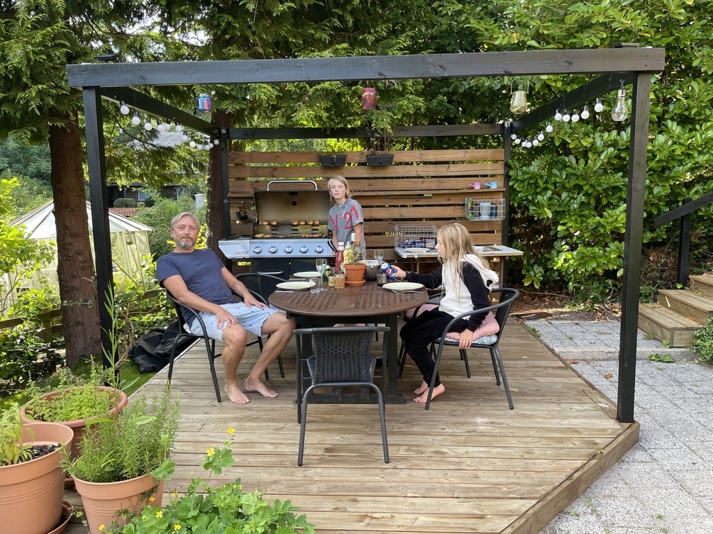 Terrasse with grill