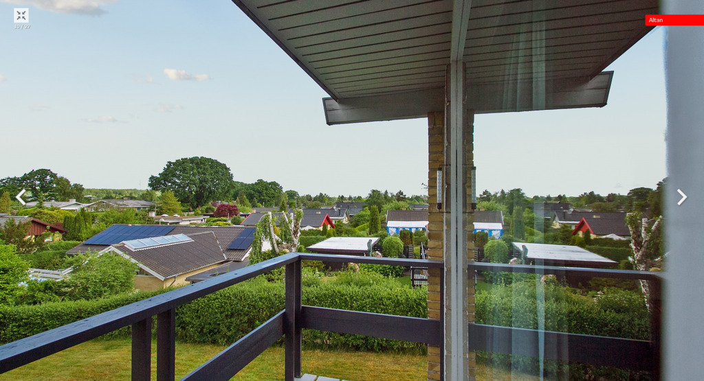 Watch the sun go down from the balcony