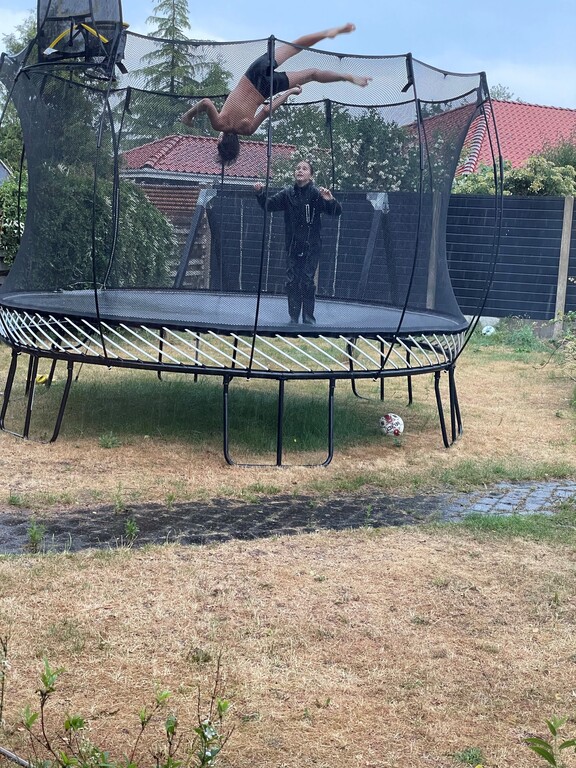 Springfree trampoline - the world's safest :-)