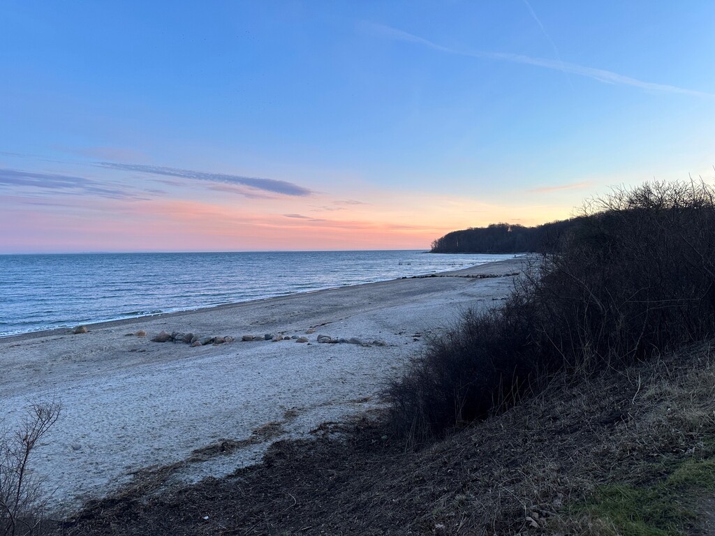 Moesgaard beach February 2024