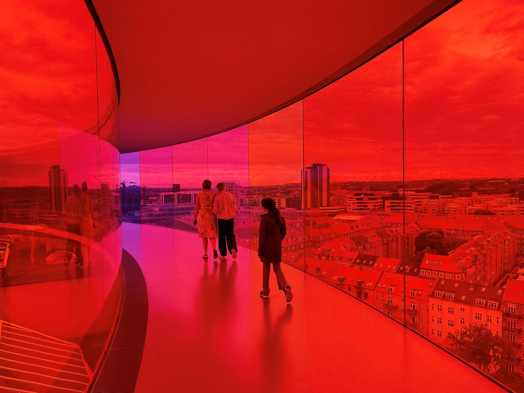 Your Rainbow Panorama - ARoS art museum downtown
