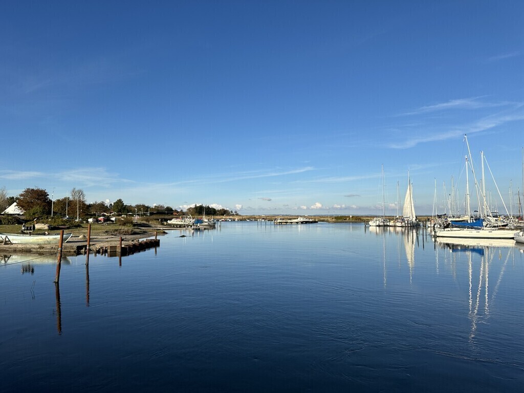 Norsminde habour - fine dining at the inn or bring you own food (40 min car)