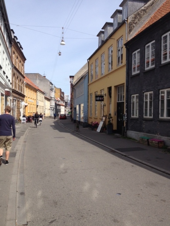 Mejlgade - one of the old streets near the habour
