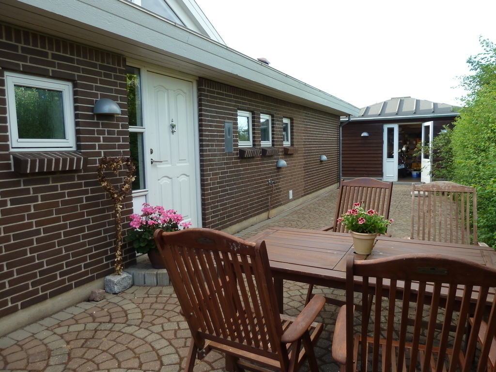 Breakfastplace during summertime