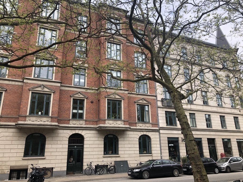 Our house in Strandboulevarden