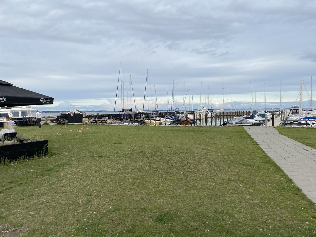 I og omkring Røvig havn