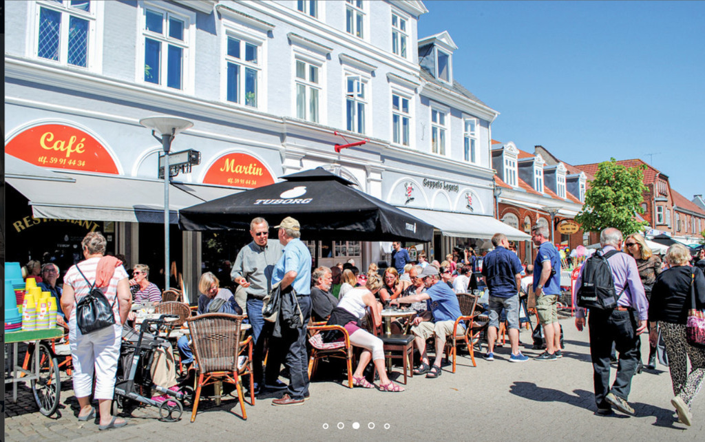 Gågaden i Nykøbing SJ