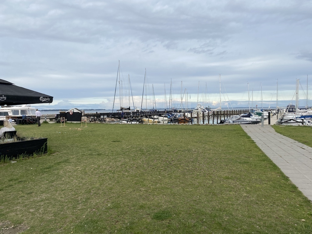 I og omkring Røvig havn