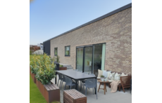 The terrasse in the summer