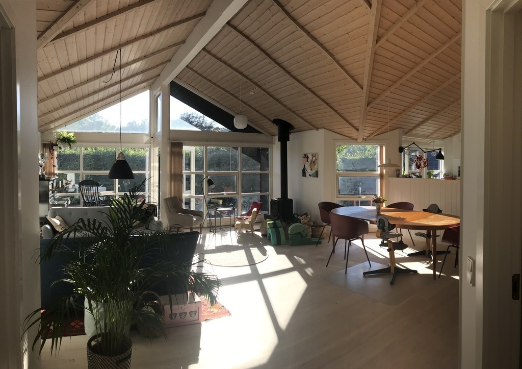 Living room (we don't have the wood stove anymore)