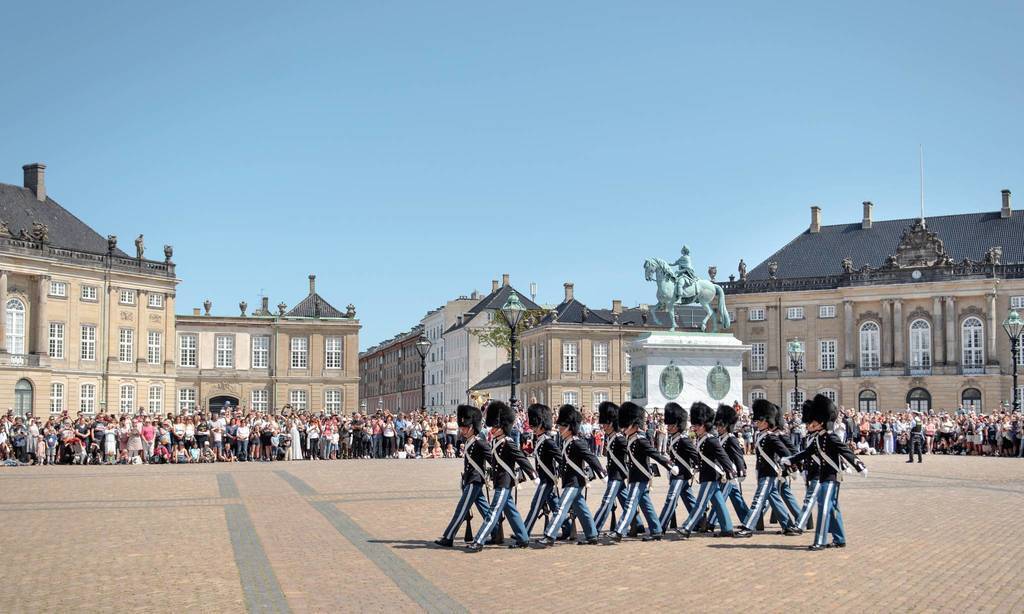 Amalienborg castle, Copenhagen