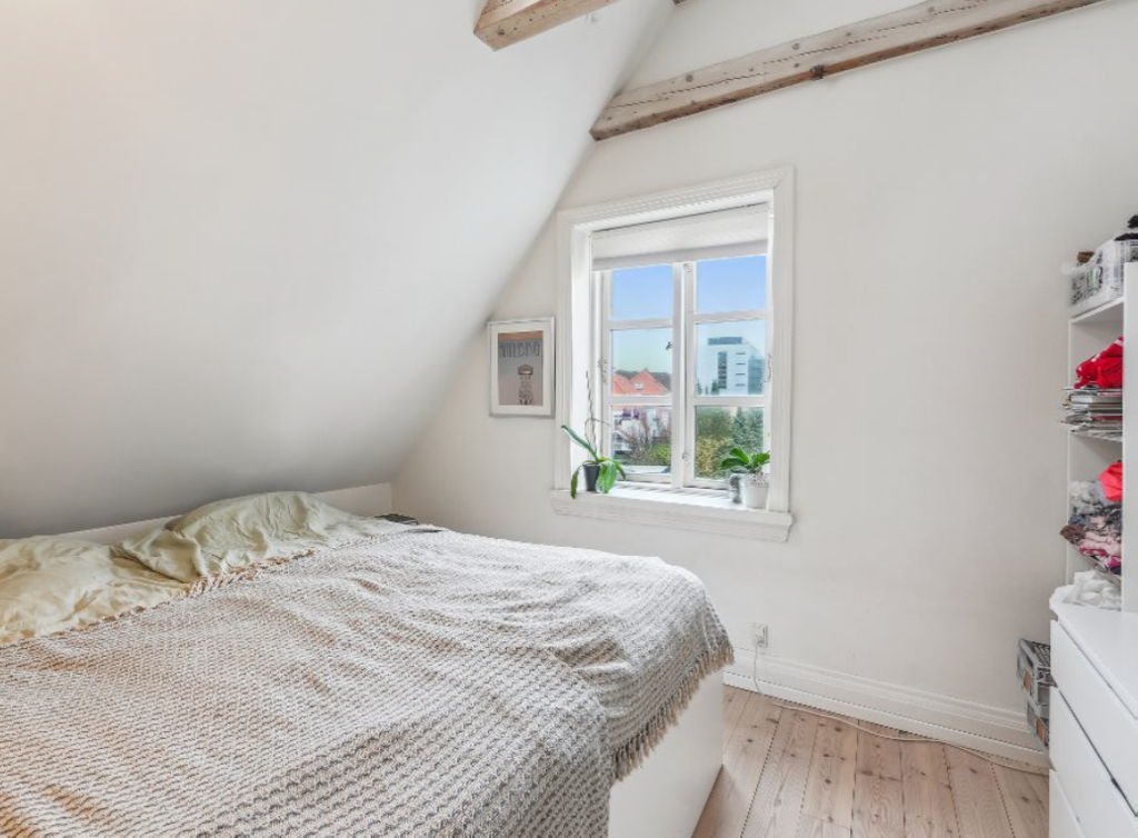 One of the bedrooms