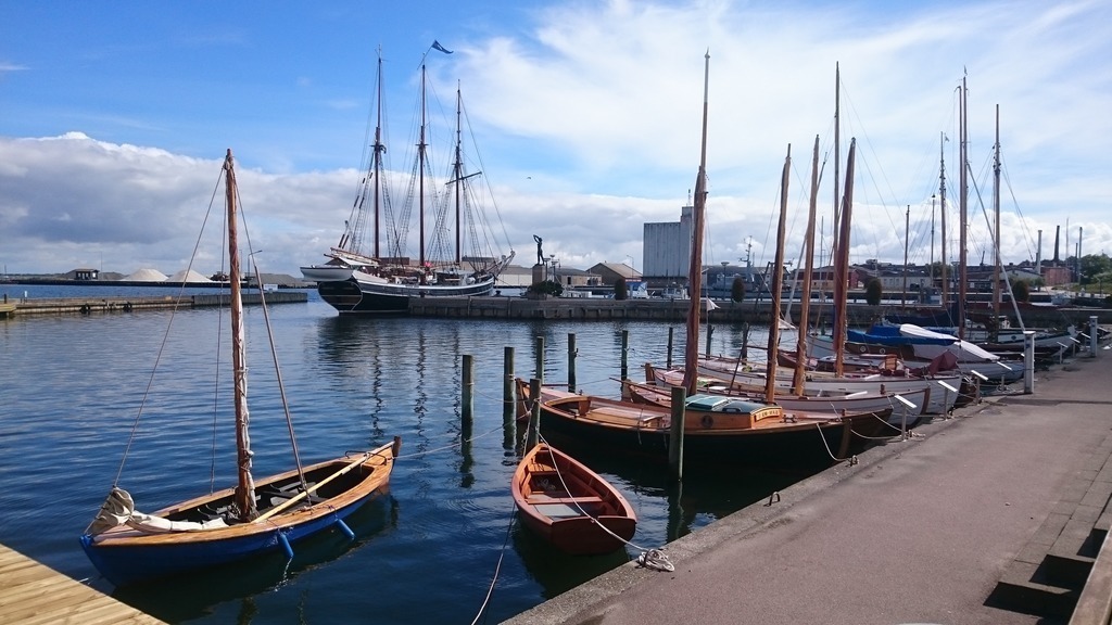 Woden Boats at Struer Harbour (in Action on Tuesdays aprox. 19.00)