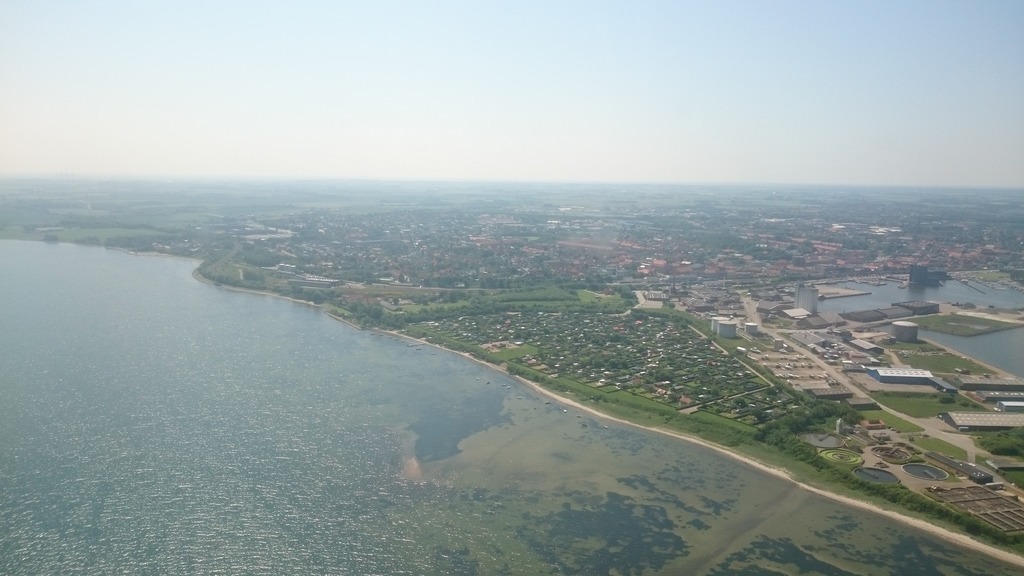 Struer Seen for the Air (Taken form Augusta Lynx mk90b, By Me :-) )