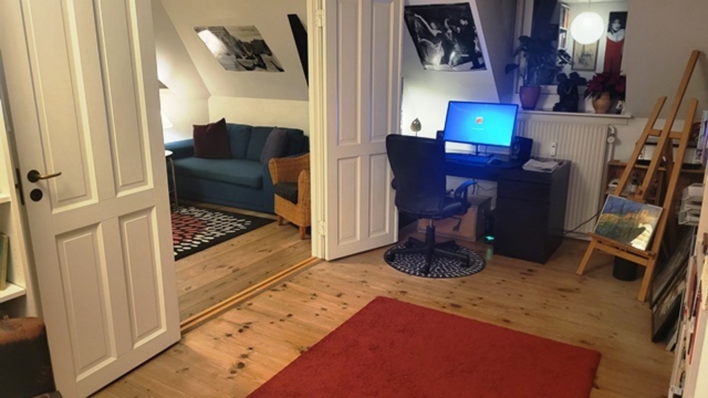 Arbeitszimmer und Bibliothek