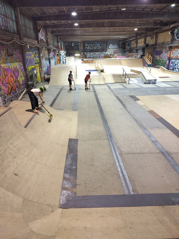 nearby skatepark