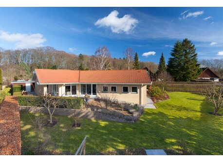 House seen from lake