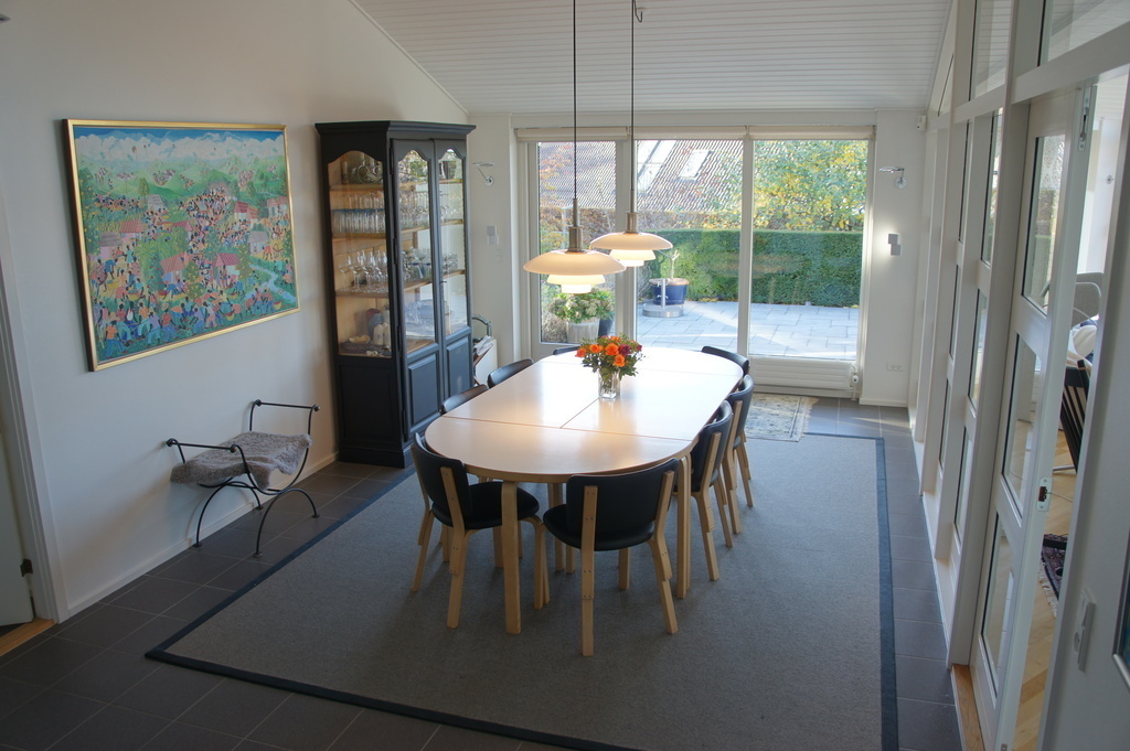 Dining room towards garden