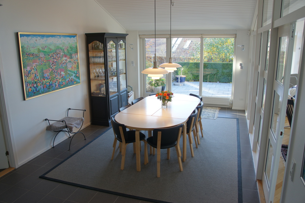 Dining room towards garden