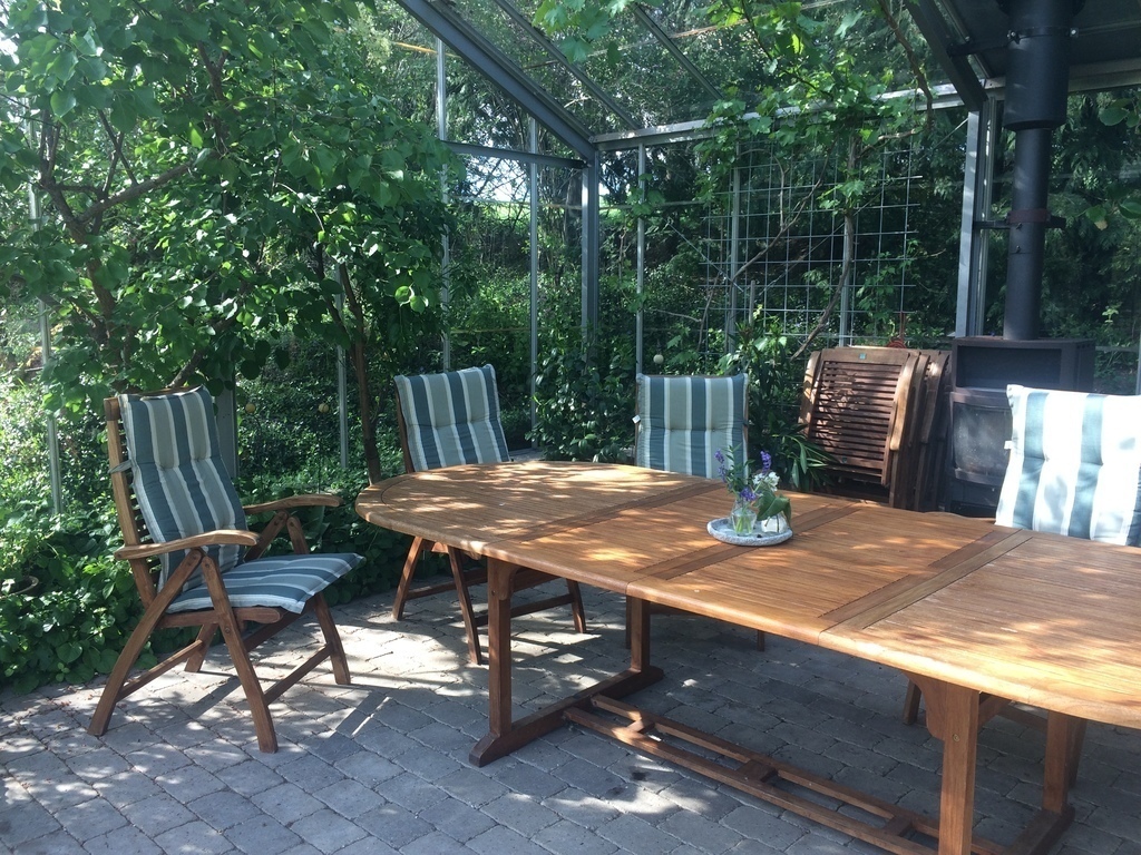 Inside the glass house