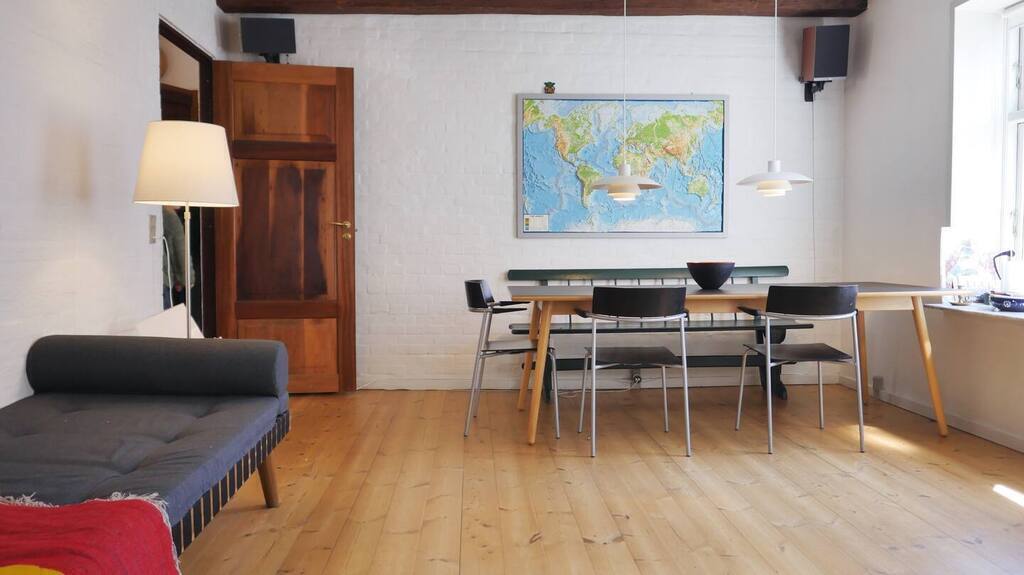 Dining and living room