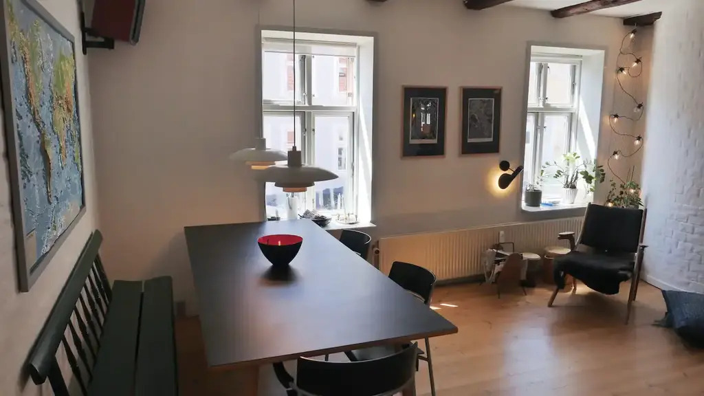 Dining and living room