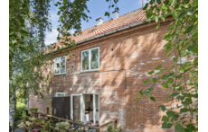 The house seen form the back - my balcony is here.