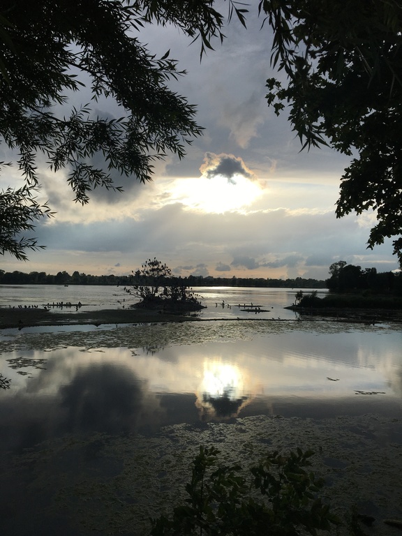 Damhussøen - the lake close to our home