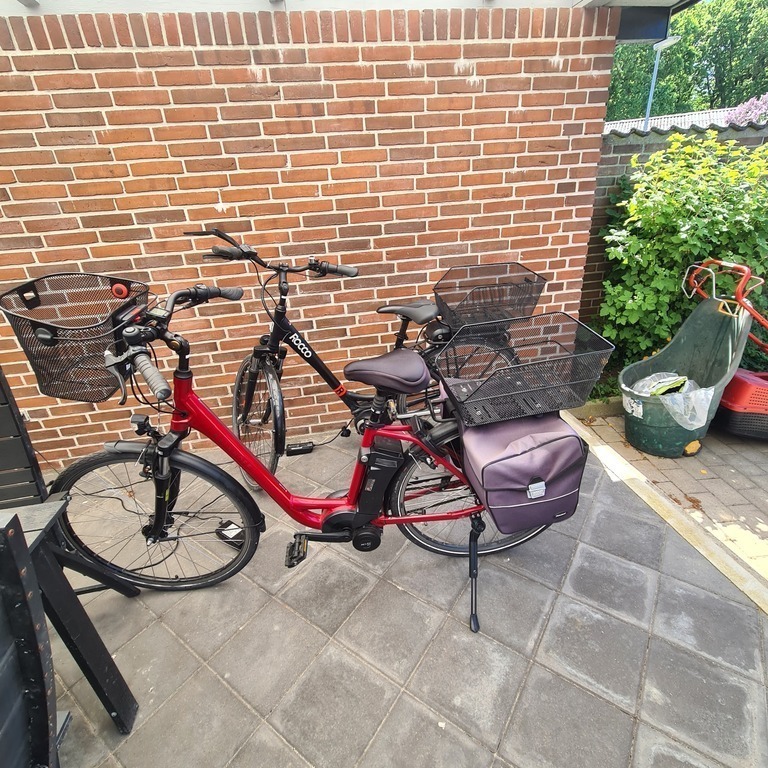 Two electric bikes