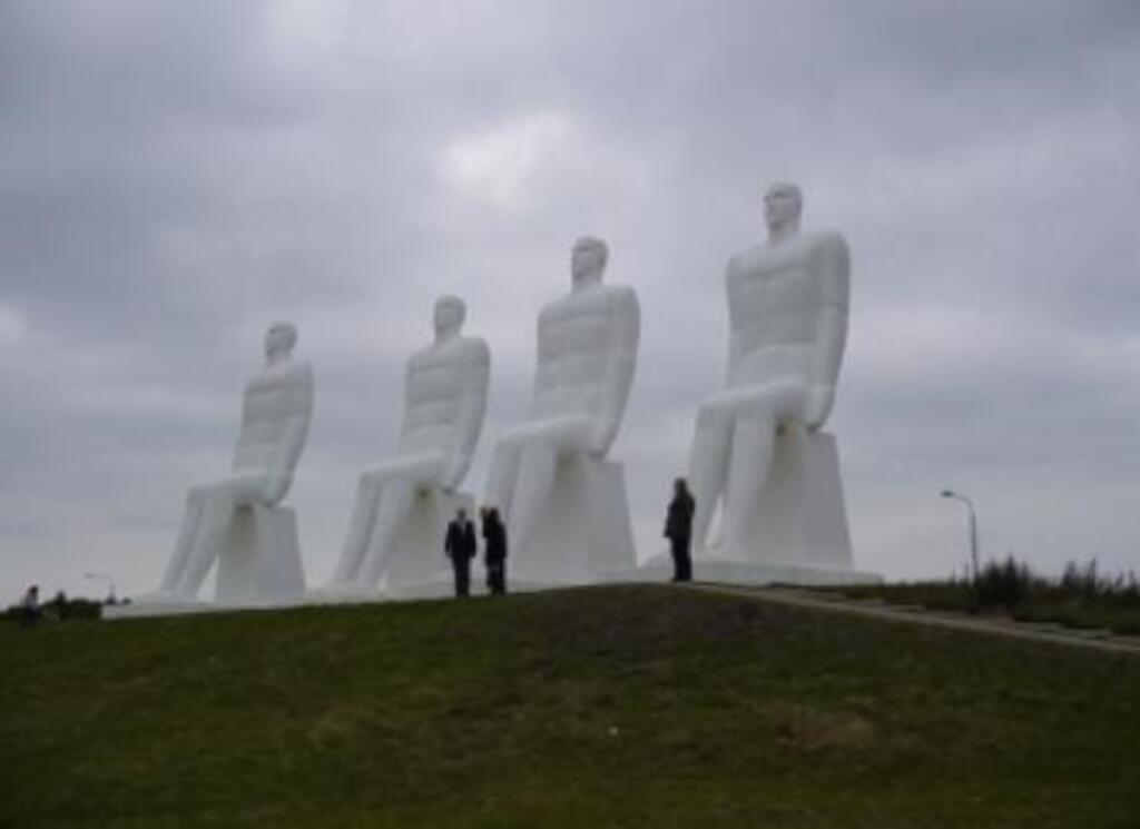 4 Men at the sea, Esbjerg