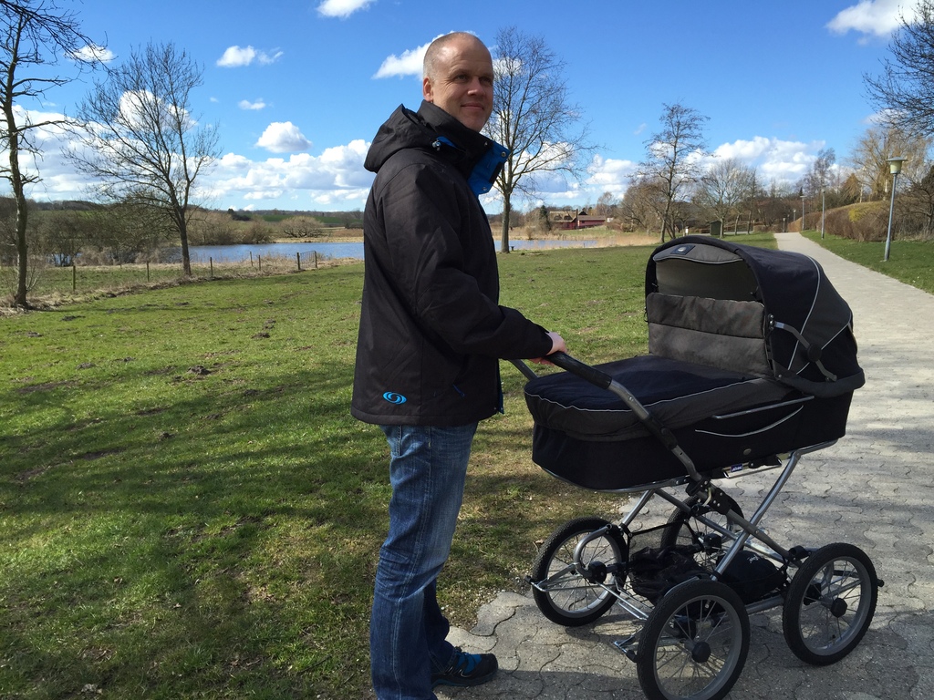 The track behind our house.